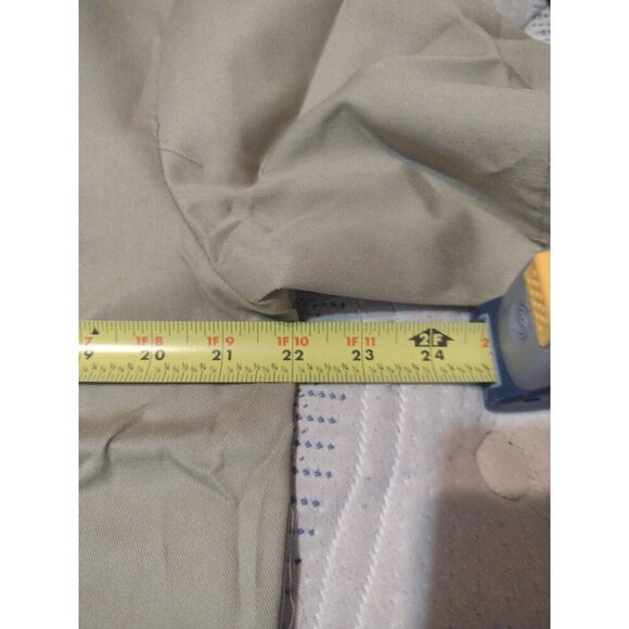 New Dickies Men's 1574 Short Sleeve Casual Button Up Work Shirt Medium M Brown - Picture 8 of 9